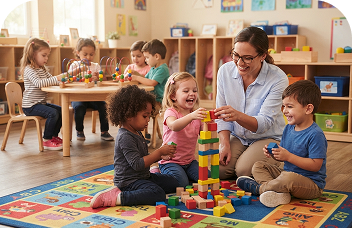 How Daycare Helps Build Social Skills