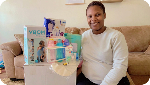 MyBellaBaby giveaway winners Khadijah